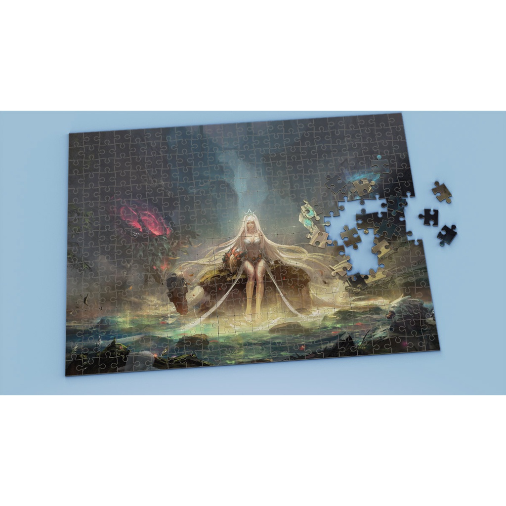 League of Legends Tranh ghép hình JANNA - Mẫu 2 - Nhận in theo yêu cầu