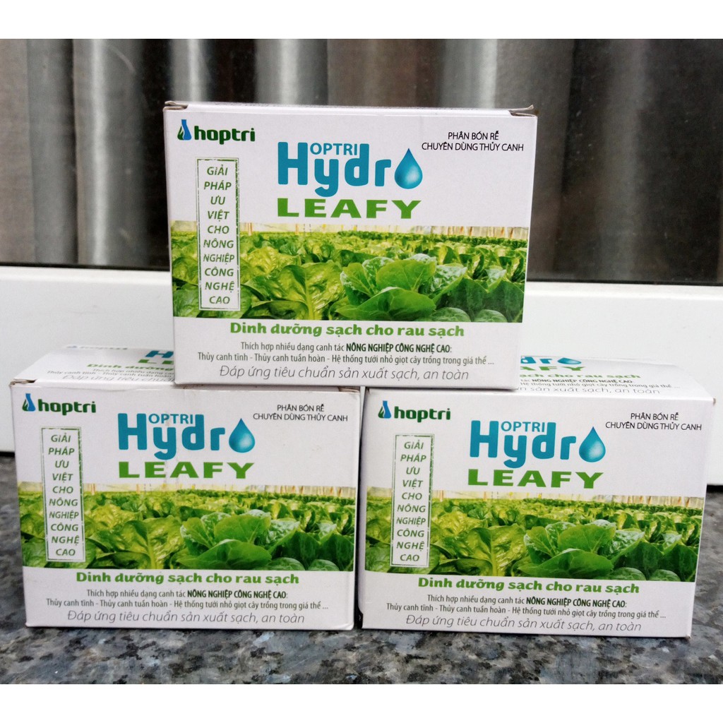 Dinh dưỡng thủy canh cho rau sạch Hydro Leafy 200g