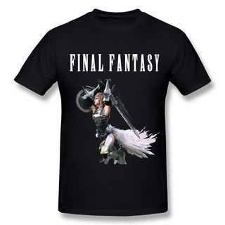 Áo thun nam ngắn tay in logo Final Fantasy xiii