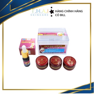 Bộ kem đánh bay mụn nám tàn nhang yan hee Cherry đỏ Thái Lan