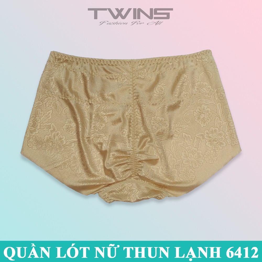 Quần lót nữ ren sexy cao cấp cạp cao Voronin 6412 không lộ đường may ôm bụng nâng mông mềm mại size 60kg-70kg
