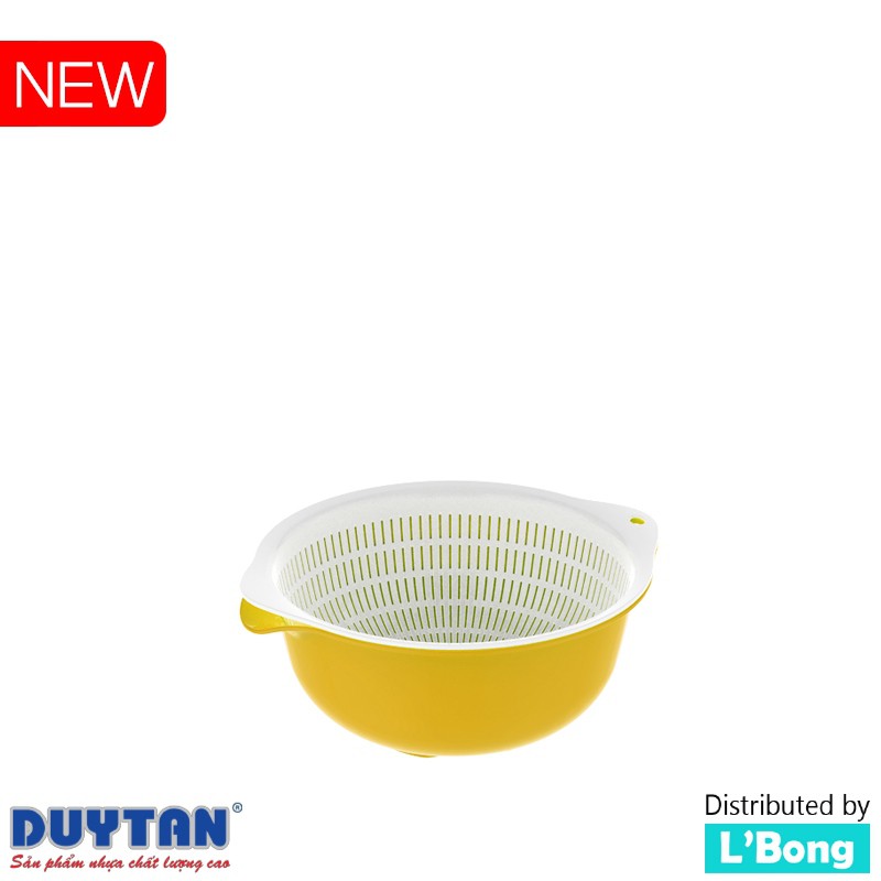 Bộ thau rổ nhựa Duy Tân 2T4 (24 cm)