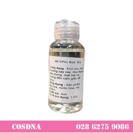 Chất tạo thơm Hương Bạc Hà