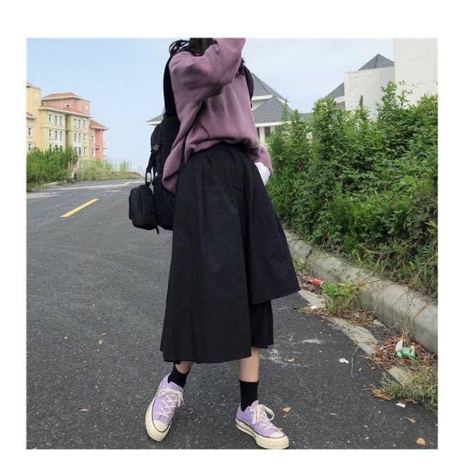 [Video - Ảnh Thật] Chân Váy nữ dáng TẦNG ULLZANG Dài Qua Gối 2 Màu Siêu Hot Hit RÔ STORE CV01 | BigBuy360 - bigbuy360.vn