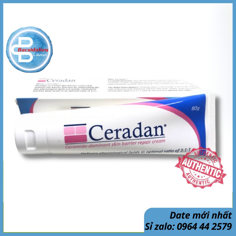 Kem dưỡng Ceradan phục hồi da (10g, 30g, 80g)