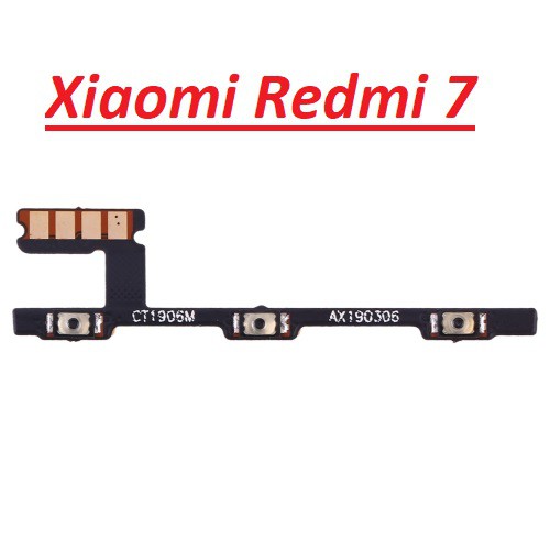 Mạch nút nguồn XIAOMI Redmi 7 dây cáp nút mở nguồn điều chỉnh volum tăng giảm âm lượng linh kiện thay thế
