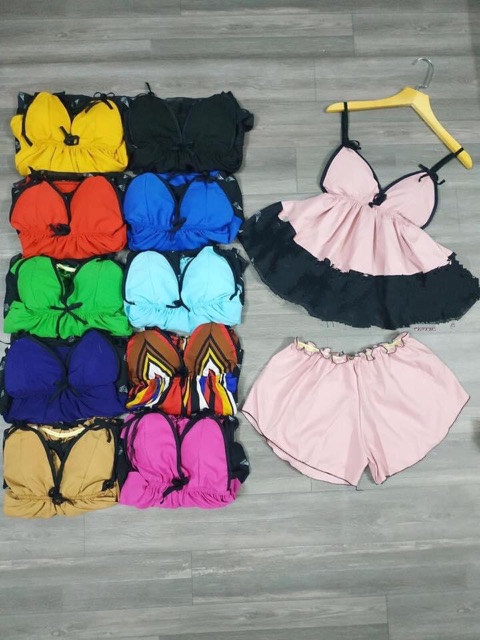 [Mã WAPUSH giảm 15% đơn 50K] [SALE 30%] Đồ ngủ sexy voan thân bèo có mút | BigBuy360 - bigbuy360.vn