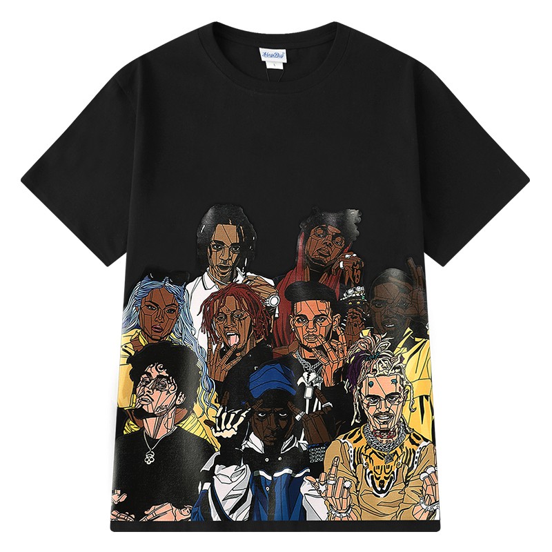 [NY0137] Áo thun ngắn tay Nelly in hình "Hip Hop" áo phông (NELLY)