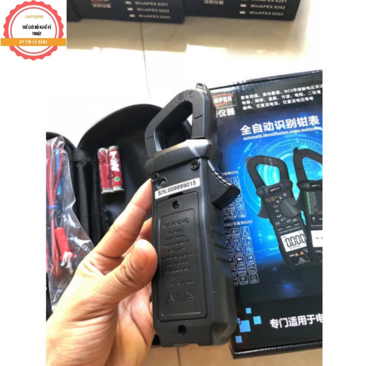 ĐỒNG HỒ KẸP DÒNG WINAPEX 8201 TỰ ĐỘNG