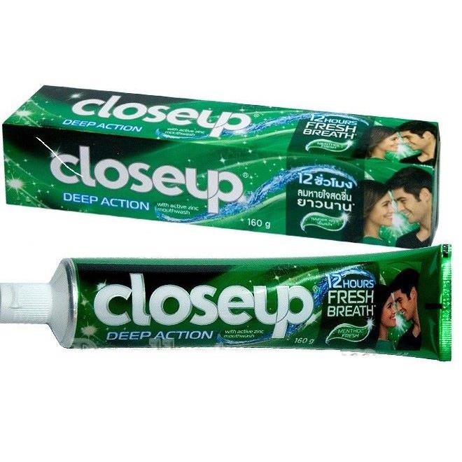 Kem đánh răng CloseUp Bạc Hà/Lửa Băng/Băng Tuyết/ Muối Biển Chanh / Kem đánh răng Close Up