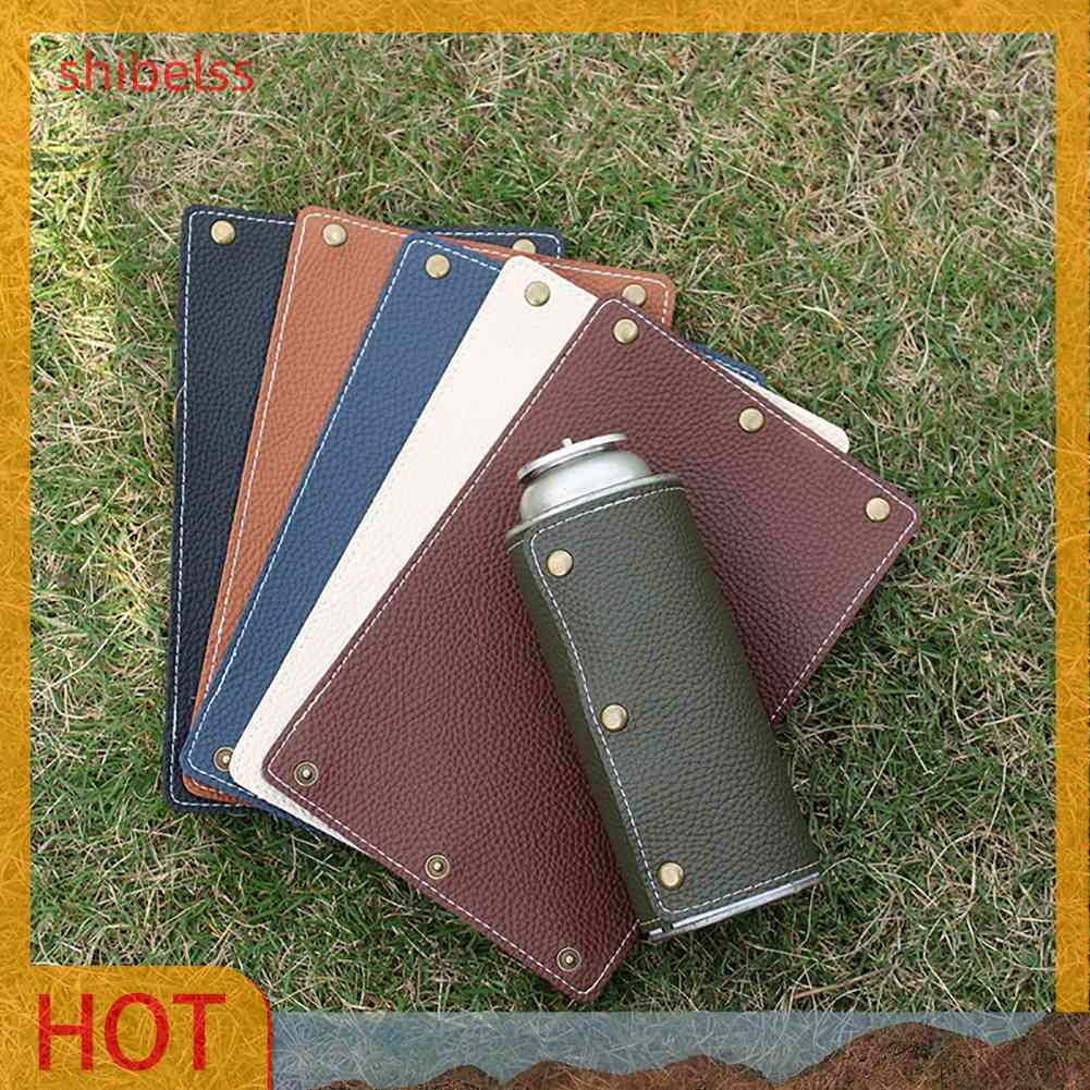 Túi Da Bọc Bình Gas Propane Tiện Dụng Cho Cắm Trại Dã Ngoại