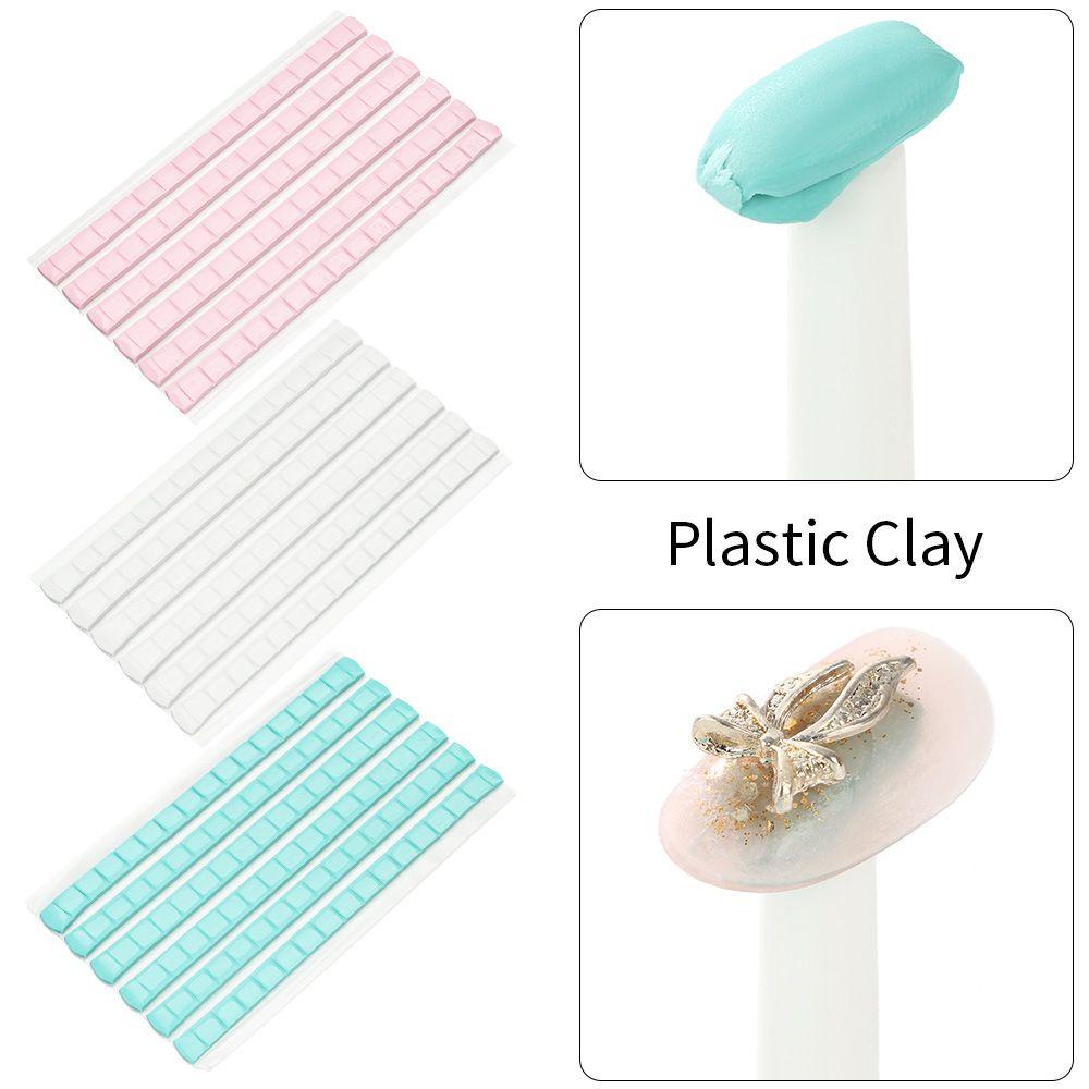 Keo Dán Móng Tay Bằng Nhựa Đất Sét Mới