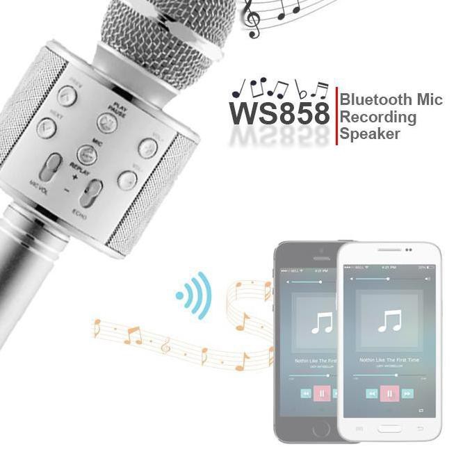 Micro Bluetooth Không Dây Mix Ws 858 Ws 858