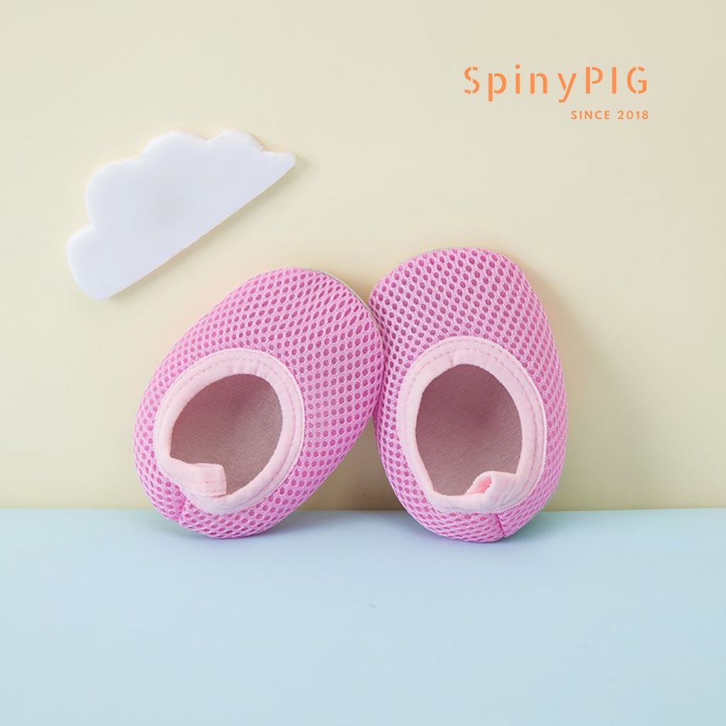 Giày bún tập đi cho bé 0-18 tháng tuổi lưới thoáng khí chống trơn trượt mềm mại nhiều màu cực xinh