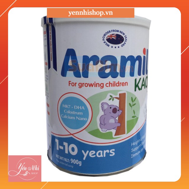 Sữa Aramil Kao 900g date 2021