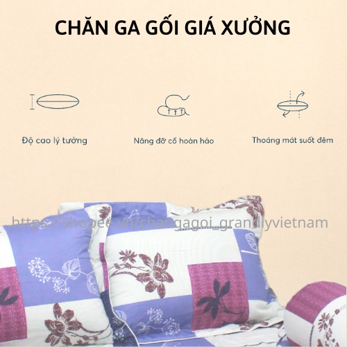 GIÁ TẠI XƯỞNG BỘ GỐI GRANDLY SIÊU BỀN ĐẸP