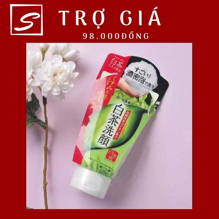 [Auth] Sữa Rửa Mặt Trà Xanh Rohto Shirochasou Green Tea Nhật Bản