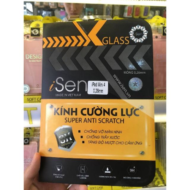 Cường Lực IPad Mini 4, IPad mini, IPad 4 - Chính Hãng isen Việt Nam | BigBuy360 - bigbuy360.vn