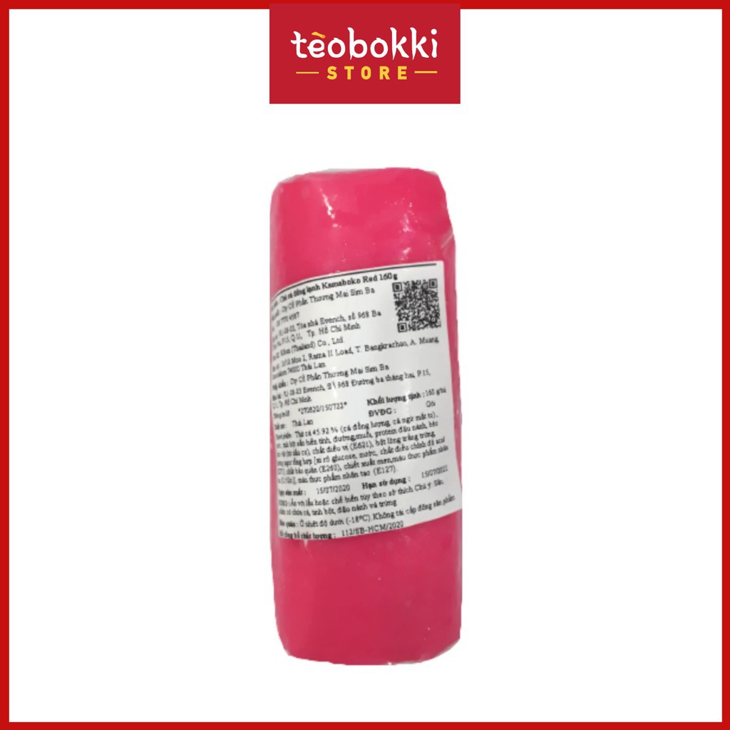 Chả cá đỏ Kamaboko Red 160g