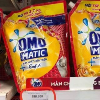 Nước giặt omo matic