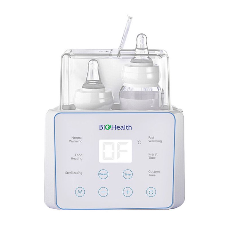 Máy hâm sữa - tiệt trùng bình sữa 2 bình biohealth bh9100 - ảnh sản phẩm 3