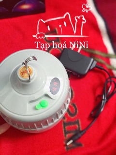Đèn tích điện 200W kèm sạc 4 chế độ