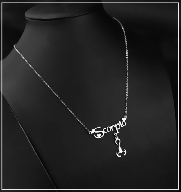 Dây chuyền / vòng cổ inox 12 cung Hoàng Đạo không rỉ sét