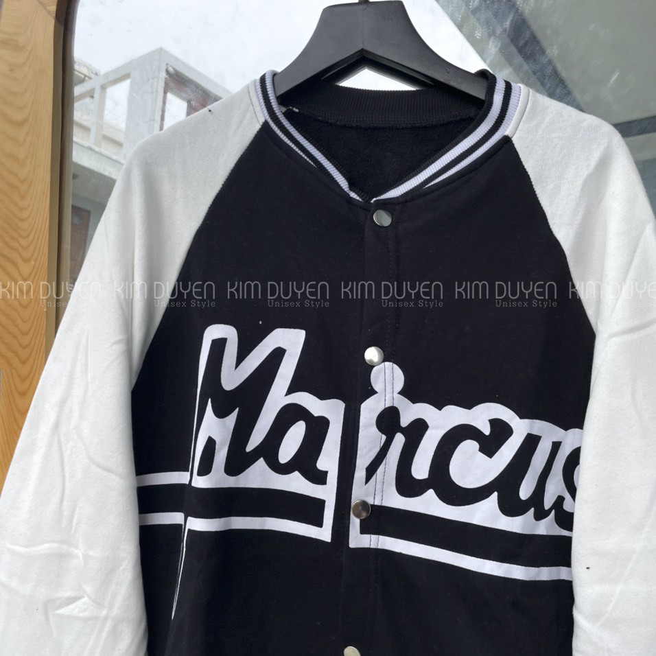 Áo Khoác Nỉ Marcus Áo Khoác Bomber Ngoại Dầy Dặn Túi Bổ Cơi Hình In Đẹp Form Unisex Nam Nữ [Ảnh Thật + Video]