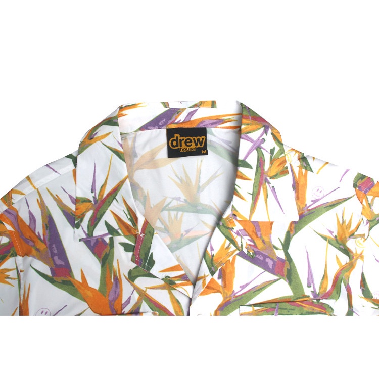 Bán Chạy Nhất DR * W Áo Sơ Mi Tay Ngắn In Hình Chim Thiên Đường Plus Size Cho Nam Và Nữ