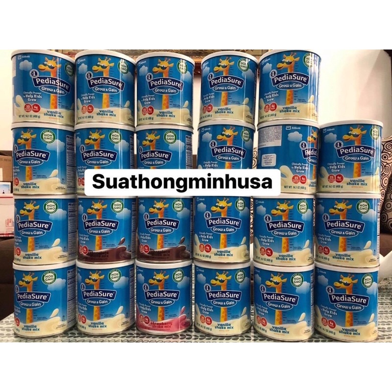 Sữa pediasure Mỹ giúp tăng chiều cao tốt 400g