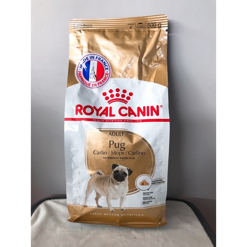 ROYAL CANIN PUG ADULT 500G THỨC ĂN CHO PUG TRƯỞNG THÀNH