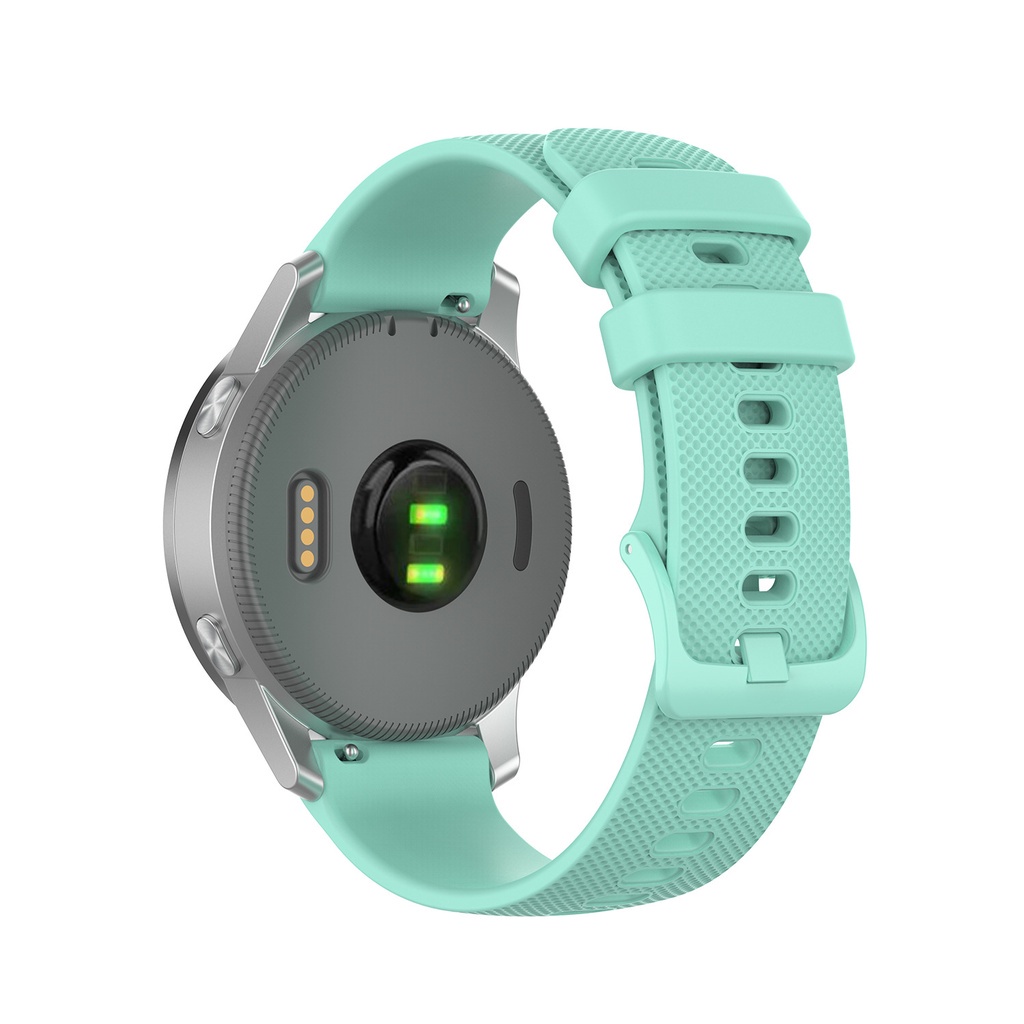Dây đeo silicone 18/ 20/ 22mm cho đồng hồ Garmin Venu 2/2S/SQ/SQ Music/ Vivoactive 3/4/4S/ Forerunner 245 245M 645 645M | BigBuy360 - bigbuy360.vn