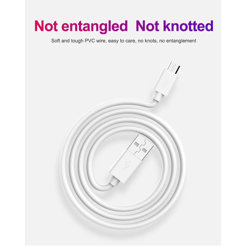Dây Cáp Sạc Nhanh 1M Micro USB Cho Samsung S6 Xiaomi Tablet