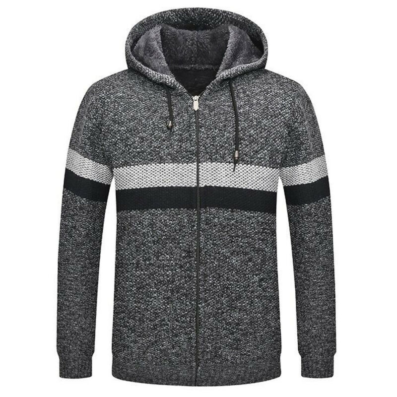 Áo Khoác Hoodie Dài Tay Giữ Ấm Cho Nam