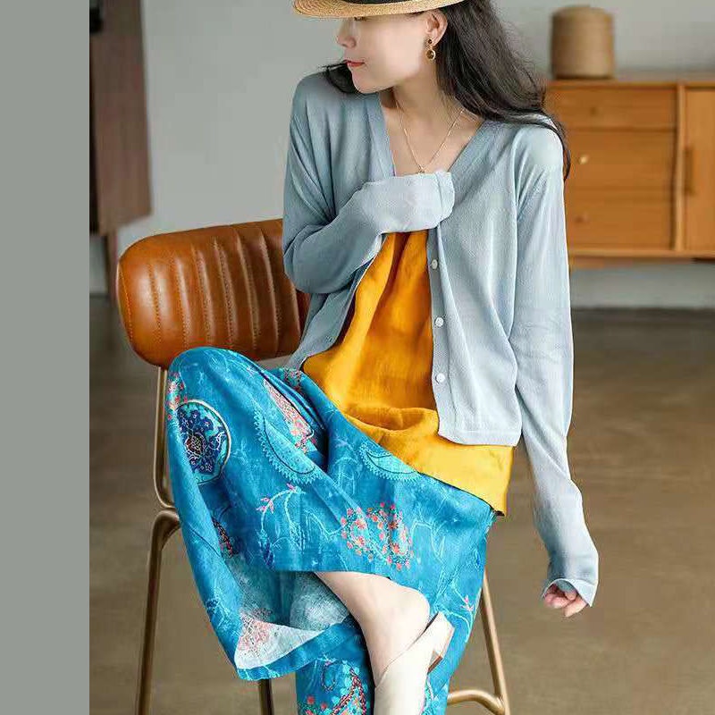 Áo hai dây dáng rộng vải cotton lanh dễ phối đồ có size lớn m-3xl thời trang mùa hè cho nữ | BigBuy360 - bigbuy360.vn