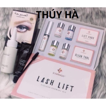 Bộ uốn LASH LIFT+phủ đen_dụng cụ mi_keo nối mi_uốn mi_mi fan_THÚY HÀ