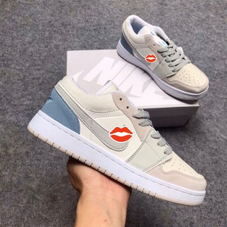 Giày sneaker nam nữ trắng xám thể thao cổ thấp học sinh đi học giá rẻ buộc dây