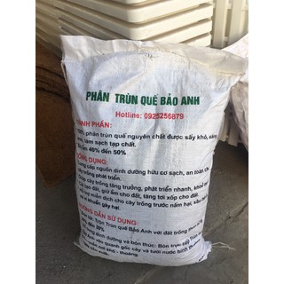 Phân Trùn Quế - bao 10kg