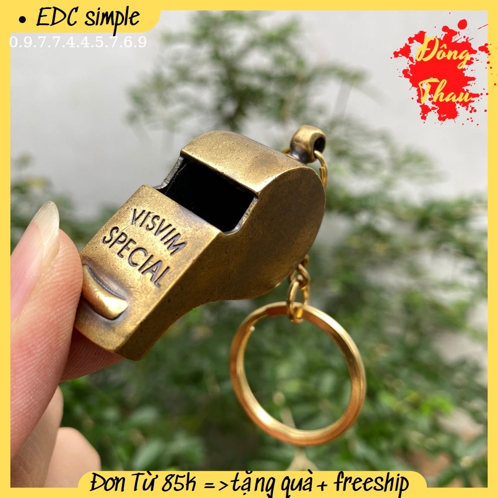 Còi đồng hiệu lệnh Vsim cao cấp dùng để điều khiển giao thông hoặc đá bóng tiếng thổi lớn