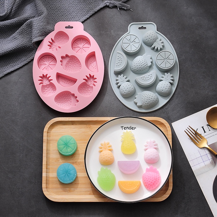 Khuôn Silicon làm thạch dày mẫu mới,làm pudding, phô mai, khuôn thạch rau câu