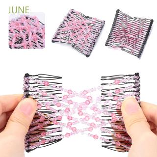 Lược Đôi Kẹp Tóc Co Giãn Tạo Kiểu Tóc Búi Diy