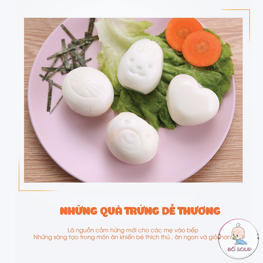 Khuôn Cơm Cho Bé Ăn Dặm Hoạ Tiết Hình Con Vật Dễ Thương Shop Bố Soup