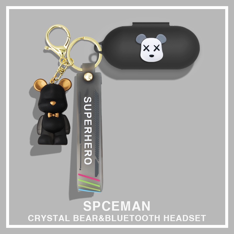 Vỏ bảo vệ hộp sạc tai nghe hình phi hành gia sáng tạo dành cho Sony WF-C500 1000xm4 xm3 xb700