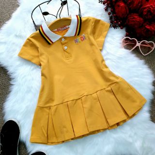 Đầm đuôi cá xếp ly cho bé (15-32 kí)