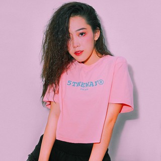 5THEWAY /ÉTÉ/ CROP TOP - PINK