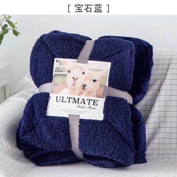 Chăn Lông Cừu ULTMATE (nặng 2,3 kg , 2m*2m3) với 10 tông màu