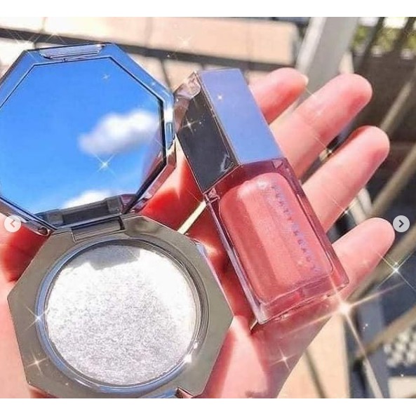 SET HIGHLIGHT VÀ SON BÓNG FENTY BEAUTY Diamond Bomb Baby