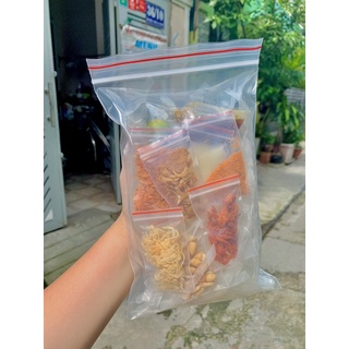 Set bánh tráng tự trộn full topping-cô Châu
