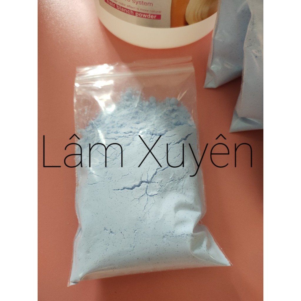 bột tẩy tóc nhỏ túi 100g 😍FREESHIP😍 hỗ trợ nâng tông nền tóc, giúp tóc sáng,đều màu ,cao cấp giúp sáng, tối thiểu hư tổn