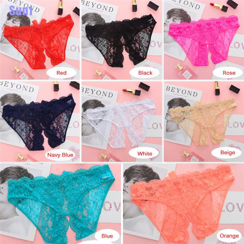 1 > Quần Lót Ren Hở Đáy Thời Trang Gợi Cảm Cho Nữ